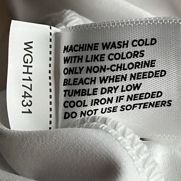 NWT Lady Hagen Womens 17" White Pleated Skort Golf Tennis Biking Size Medium M - Picture 11 of 11